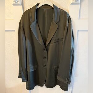 Zara‎ Classic Satin Blazer